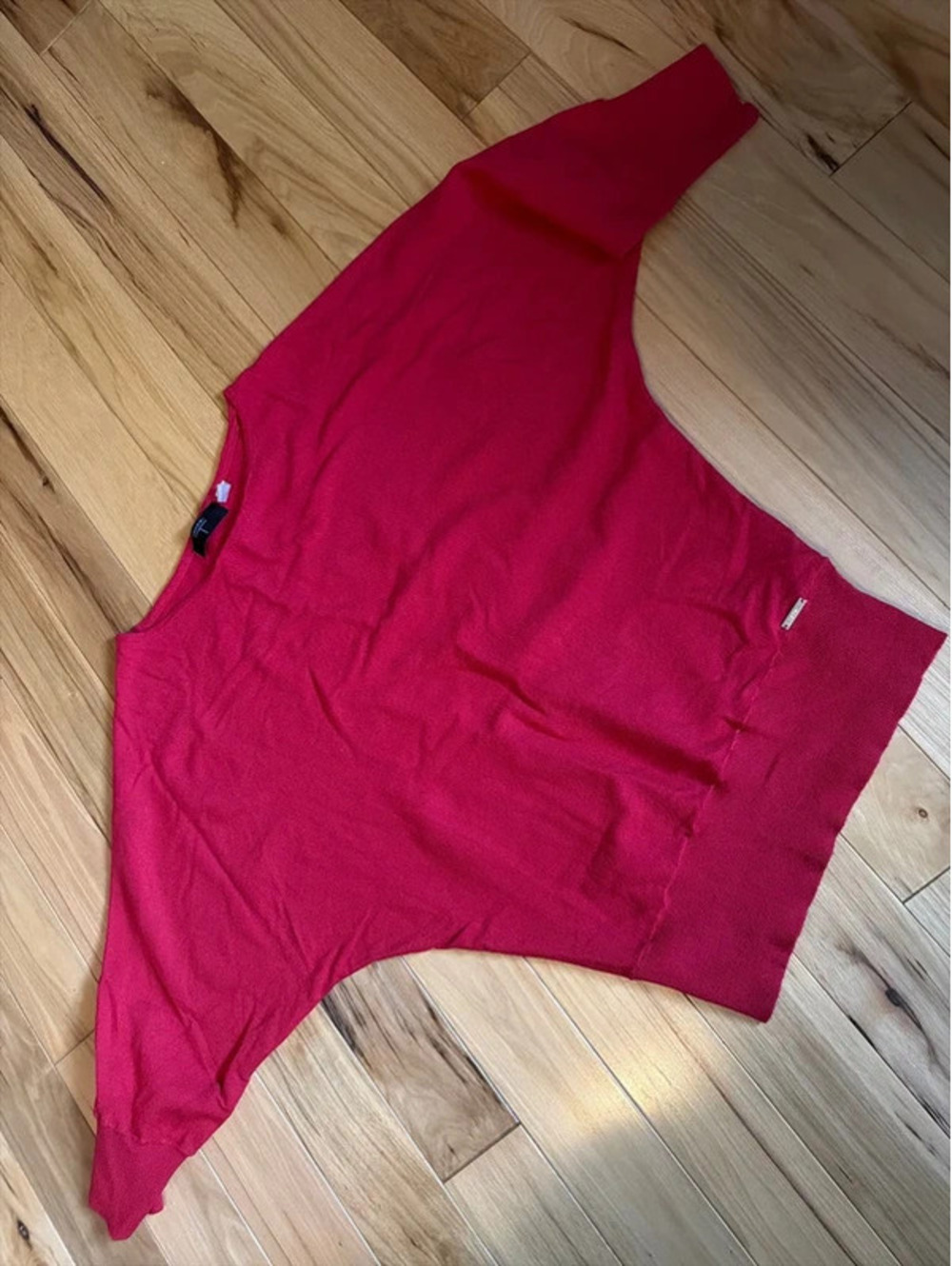 Red Tahari top sz small